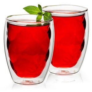 4home Termo sklenice Raspberry Hot&Cool  350 ml, 2 ks