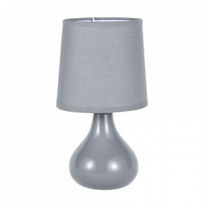 Altom Keramická stolní lampa, šedá