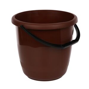 Artgos Plastový kbelík 8 l, hnědá