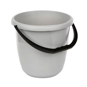 Artgos Plastový kbelík 8 l, šedá