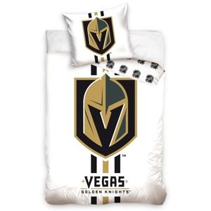Bavlněné povlečení NHL Vegas Golden Knights Stripes, 140 x 200 cm, 70 x 90 cm