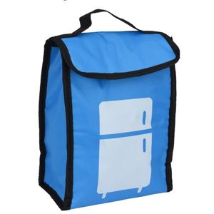 Chladicí taška Lunch break modrá, 24 x 18,5 x 10 cm