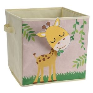Dětský úložný box Žirafka, 32 x 32 x 30 cm