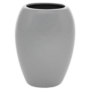 Keramická váza Jar, 14 x 20 x 9 cm, šedá