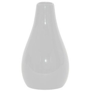 Keramická váza Santaella bílá, 22 cm