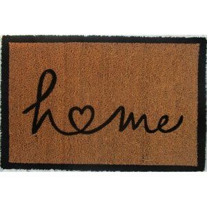 Kokosová rohožka Home Heart, 40 x 60 cm