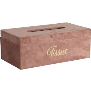 Koopman Box na kapesníky Palmeira, růžová