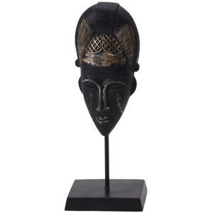 Koopman Dekorační africká maska Kamba, 21 cm