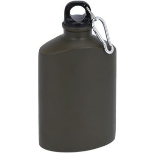 Koopman Sportovní hliníková láhev s uzávěrem 500 ml, army