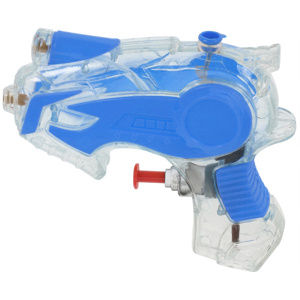 Vodní pistole modrá, 13 cm