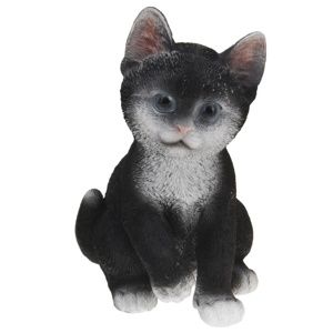 Koopman Zahradní dekorace Kočka, černá