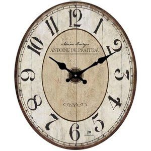 Lowell 14860 Designové nástěnné hodiny 32 x 39 cm