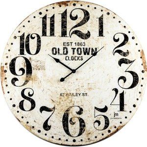 Lowell 21486 Designové nástěnné hodiny pr. 60 cm