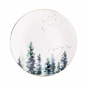 Misty Forest Porcelánový dezertní talíř Forest, 20 cm