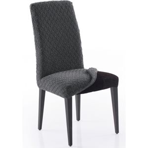 Forbyt Multielastický potah na celou židli Martin tmavě šedá, 60 x 50 x 60 cm, sada 2 ks