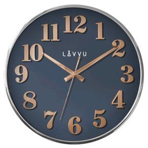 Nástěnné hodiny Lavvu Home Blue LCT1164 modrá, pr. 32 cm