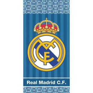 Osuška Real Madrid Blue Stripes, 70 x 140 cm