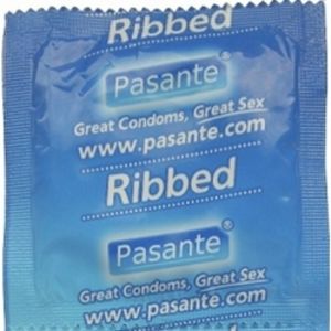 Pasante kondom Ribbed, 1 ks