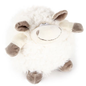Plyšová ovce Bílá koule, 17,5 cm