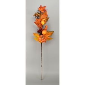 Podzimní dekorativní větvička Mera, 50 cm