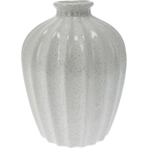 Porcelánová váza Sevila, 14,5 x 20 cm, bílá