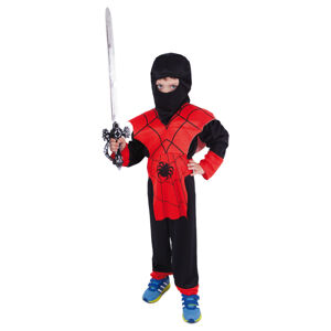 Rappa Dětský kostým Červený ninja, vel. M