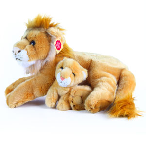 Rappa Plyšový lev s mládětem, 40 cm