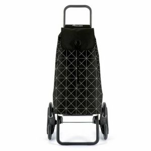 Rolser I-Max Star Rd6 nákupní taška s kolečky do schodů, černo-bílá