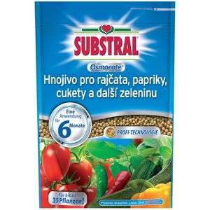 Substral Osmocote hnojivo pro rajčata, papriky, cukety a další zeleninu, 750 g