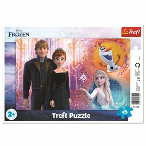 Trefl Puzzle Ledové království Šťastné vzpomínky, 15 dílků