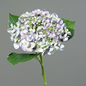 Umělá hortenzie světle fialová, 44 cm