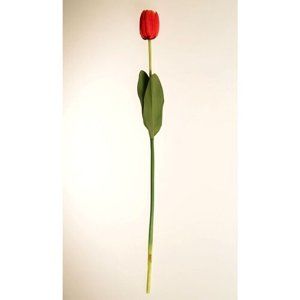 Umělá květina Tulipán červená, 60 cm