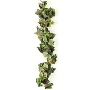 Umělé vinné listy zeleno-šedá, 170 cm
