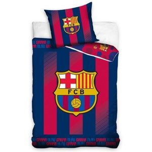 Bavlněné povlečení FC Barcelona Blaugrana, 140 x 200 cm, 70 x 80 cm