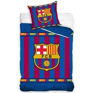 Bavlněné povlečení FC Barcelona Superior, 140 x 200 cm, 70 x 80 cm