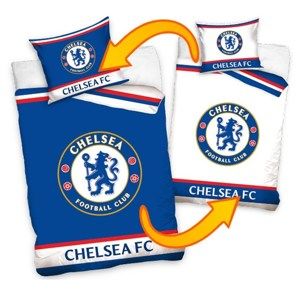 Bavlněné povlečení FC Chelsea Double, 140 x 200 cm, 70 x 80 cm