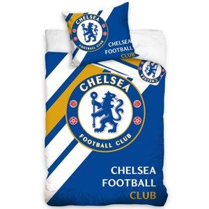 Bavlněné povlečení FC Chelsea, 160 x 200 cm, 70 x 80 cm