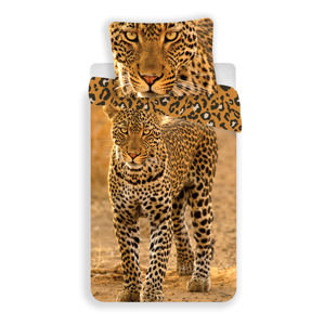 Bavlněné povlečení Leopard 2017, 140 x 200 cm, 70 x 90 cm