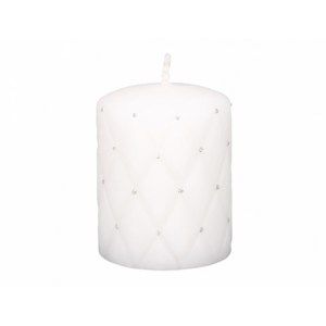 Dekorativní svíčka Florencia d7x10 cm bílá mat