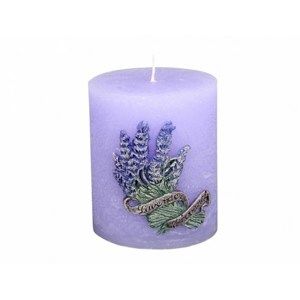Dekorativní svíčka Lavender, válec