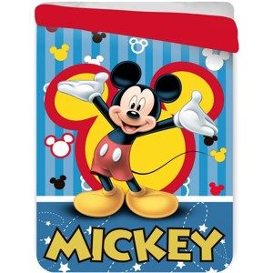 Dětská prošívaná přikrývka Mickey Mouse, 180 x 260 cm