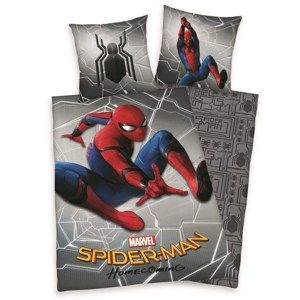 Dětské bavlněné povlečení Spiderman Homecoming, 140 x 200 cm, 70 x 90 cm