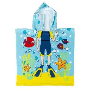 Dětské pončo Potápěč, 60 x 120 cm