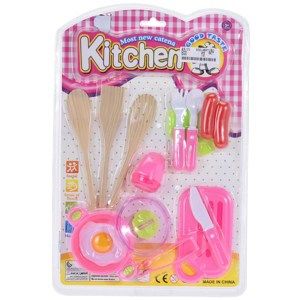 Dětský hrací set Food and kitchen Spoon, 14 ks