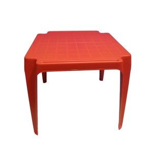 Dětský stůl, červená