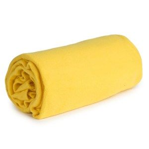 Fleecová deka Sweety Calme žlutá, 130 x 170 cm
