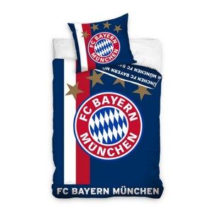 Fotbalové povlečení BMFC 01 Bayern, 160 x 200 cm, 70 x 80 cm