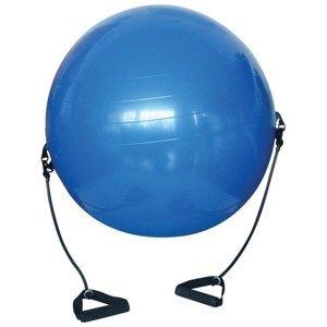 Gymnastický míč s expandéry 650 mm