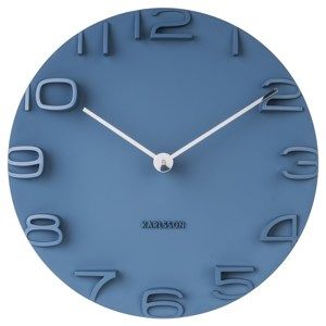 Karlsson 5311BL Designové nástěnné hodiny, 42 cm