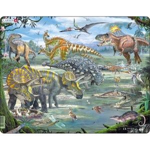 Larsen Puzzle Dinosauři, 65 dílků
